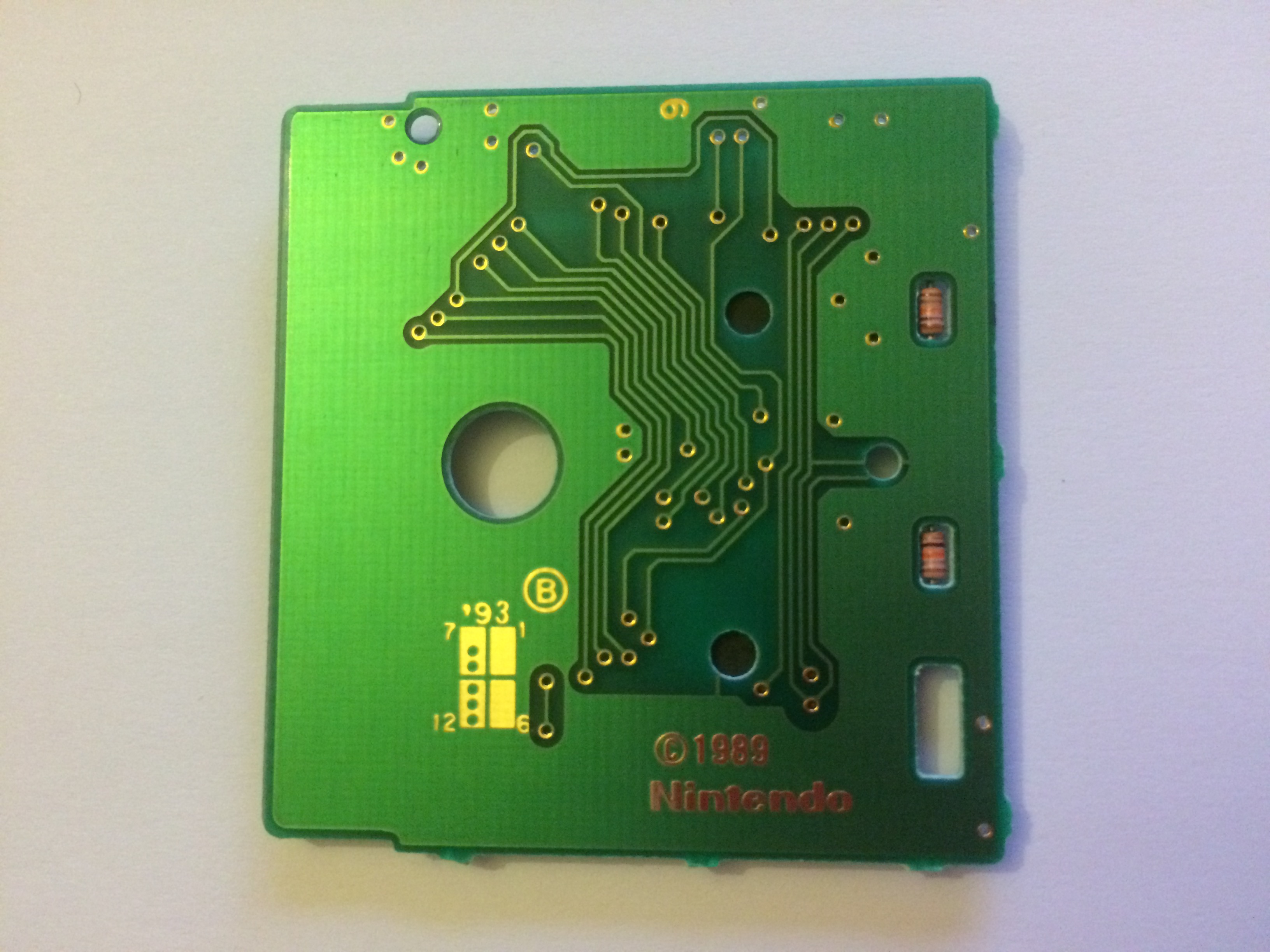 Bamse SCN Back of the PCB