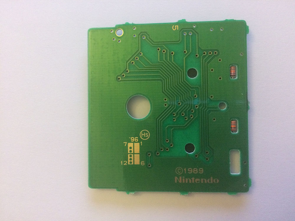 Speedball 2 NOE-1 Back of the PCB