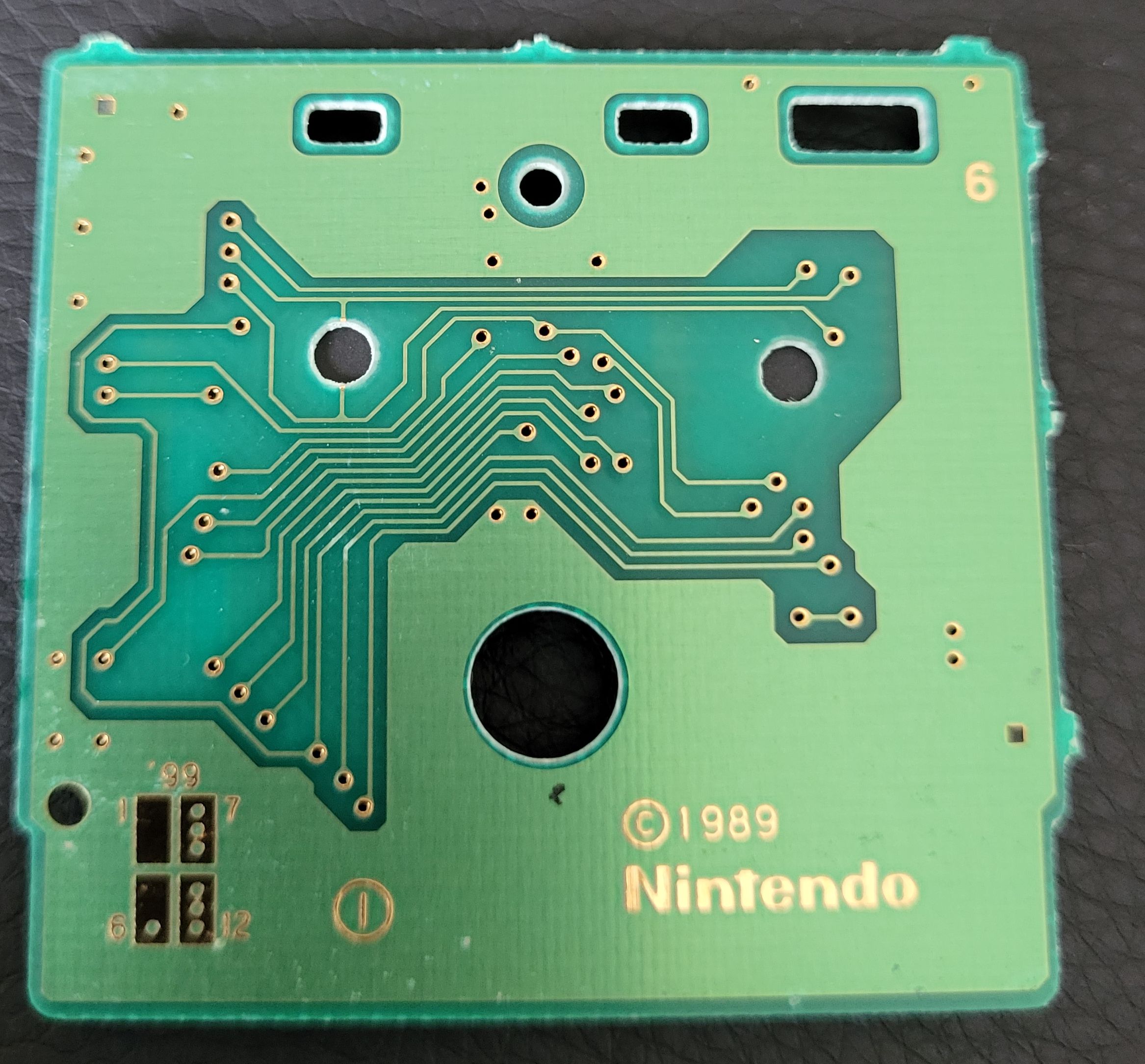 Street Fighter II FAH Back of the PCB