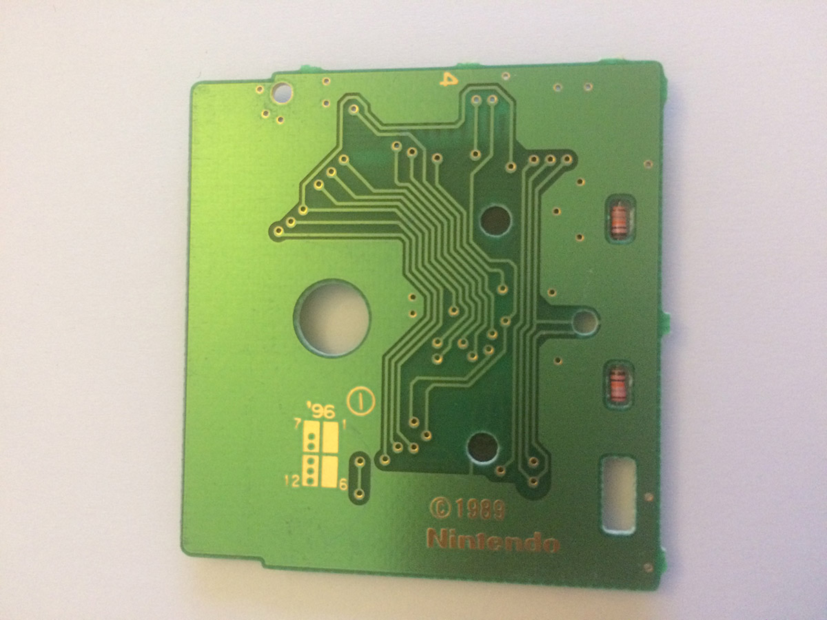 T2 the Arcade Game UKV-1 Back of the PCB