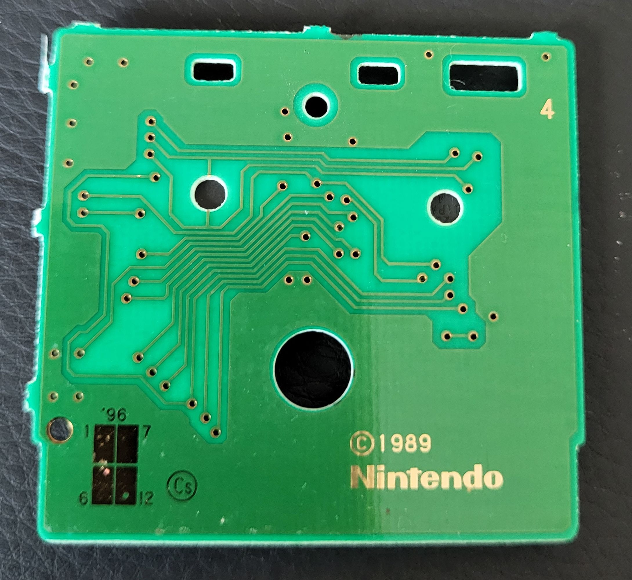 Tarzan Lord of the Jungle EUR-1 Back of the PCB