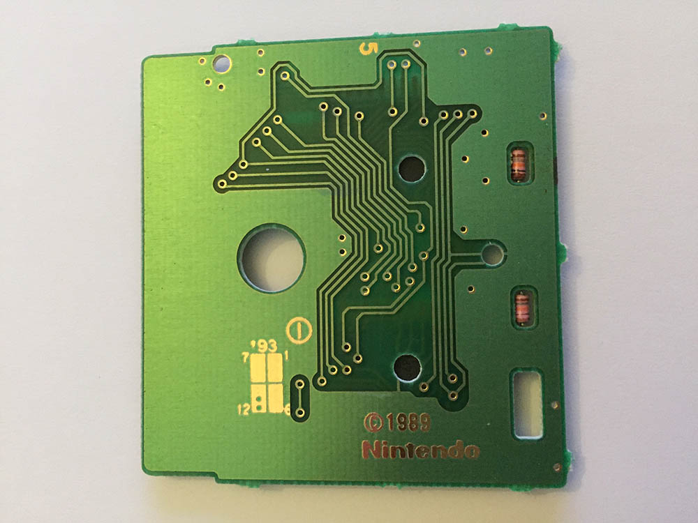 Fidgetts (the) UKV Back of the PCB