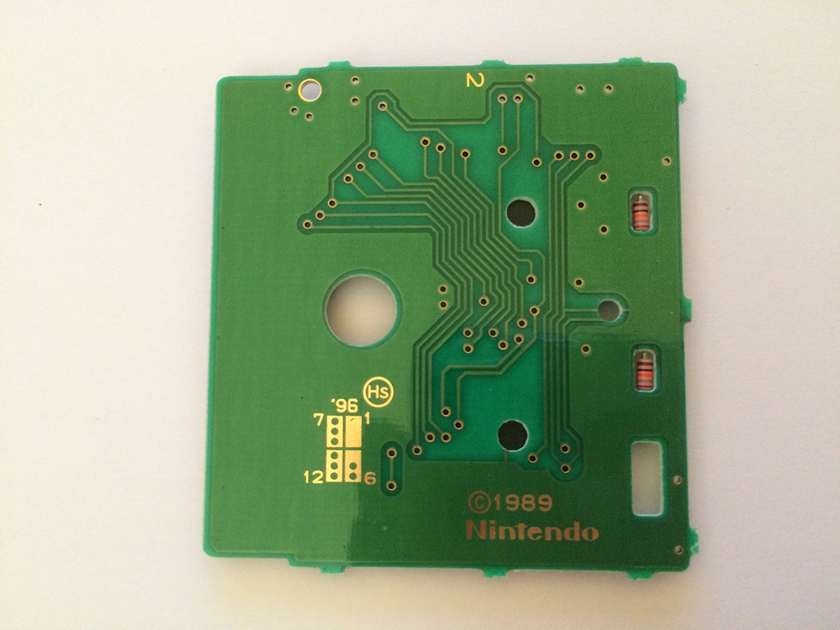 Tintin nel Tibet ITA Back of the PCB