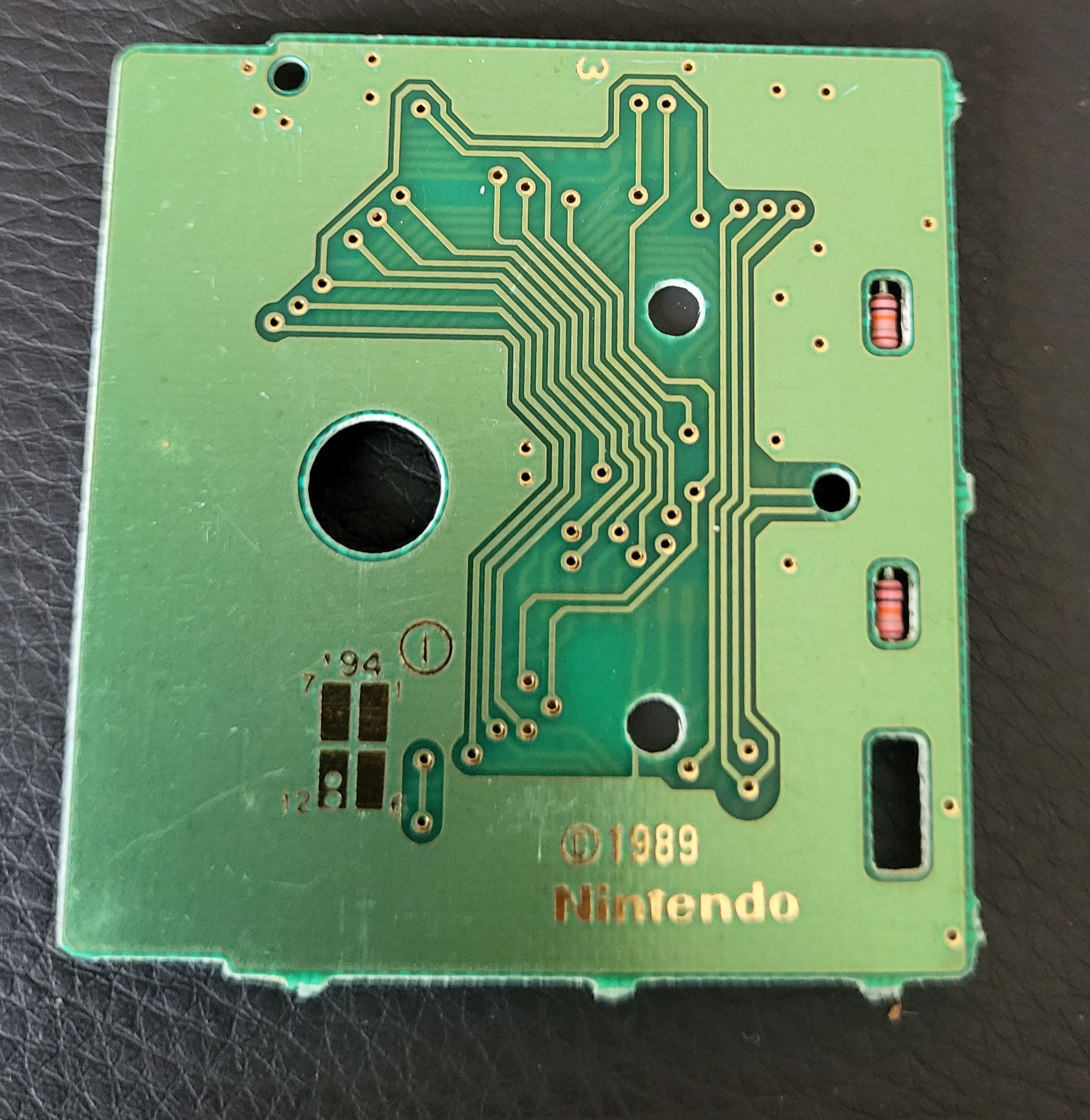 Titus the Fox FAH-1 Back of the PCB