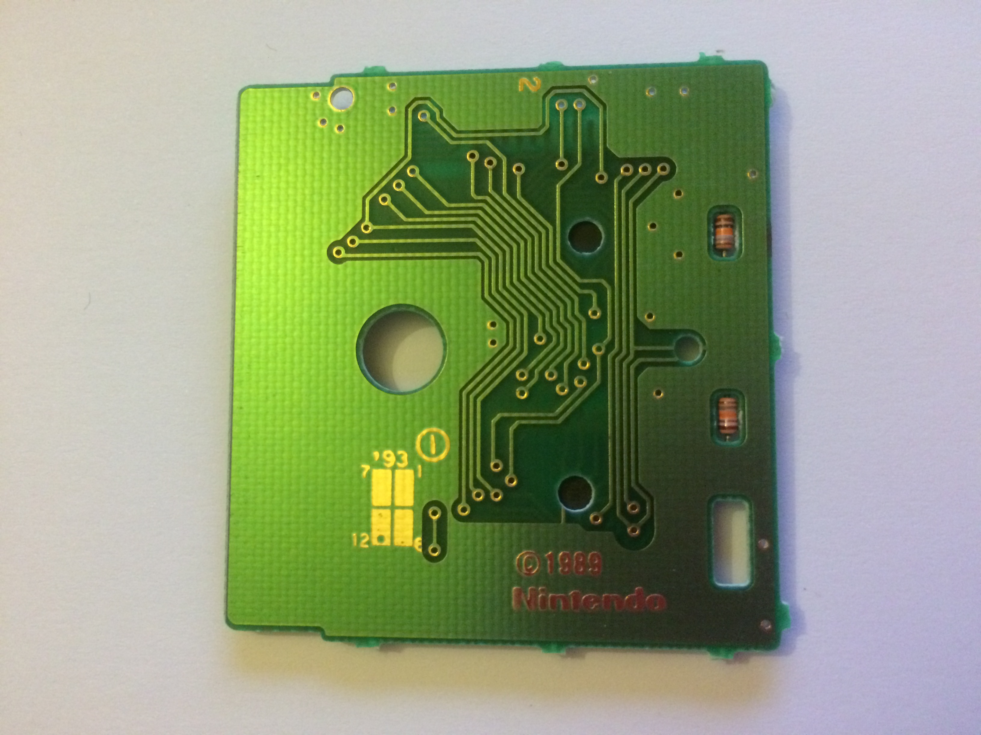 We're Back!: a Dinosaurs Story ITA Back of the PCB