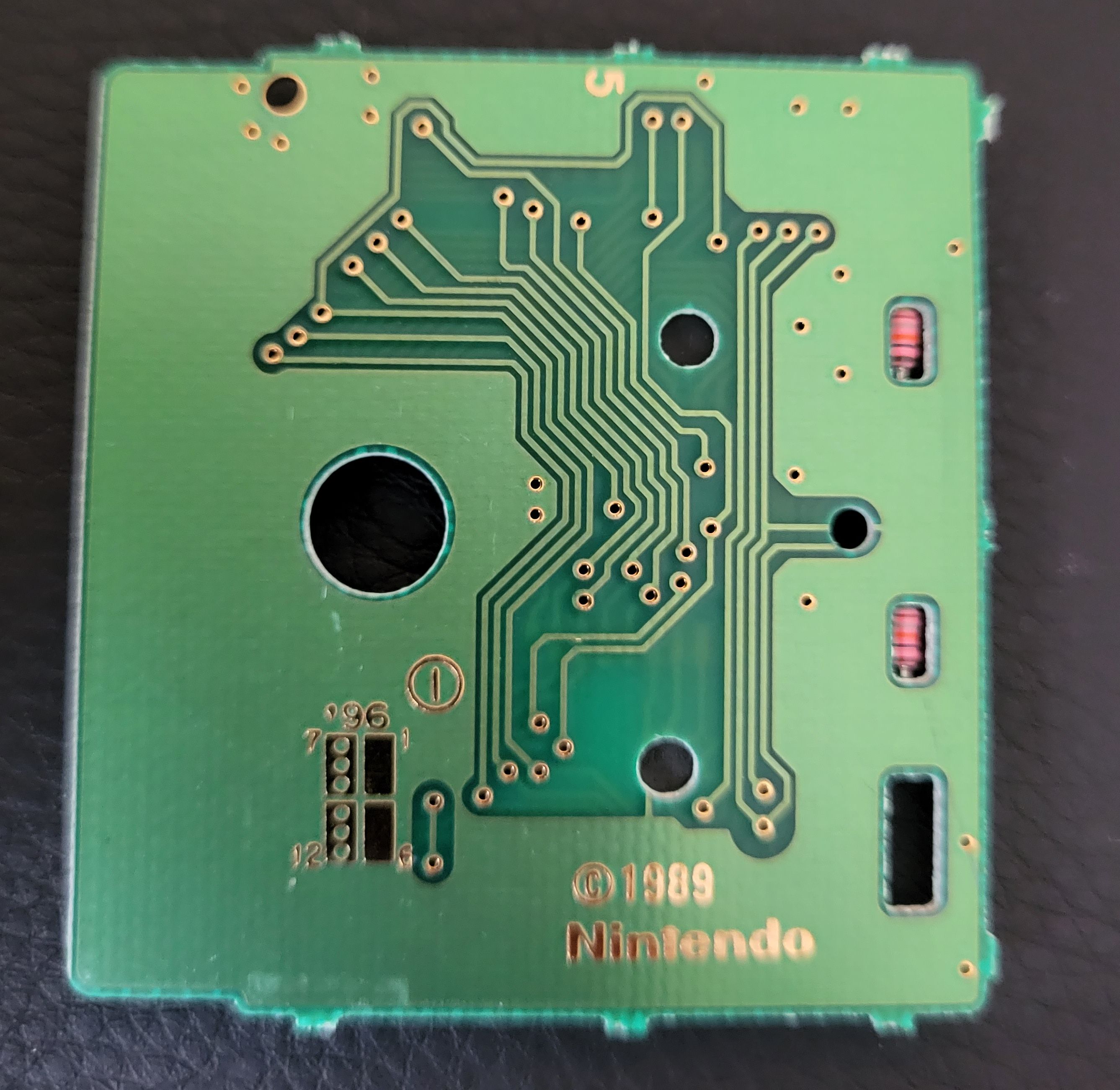 Battle Arena Toshinden EUR Back of the PCB