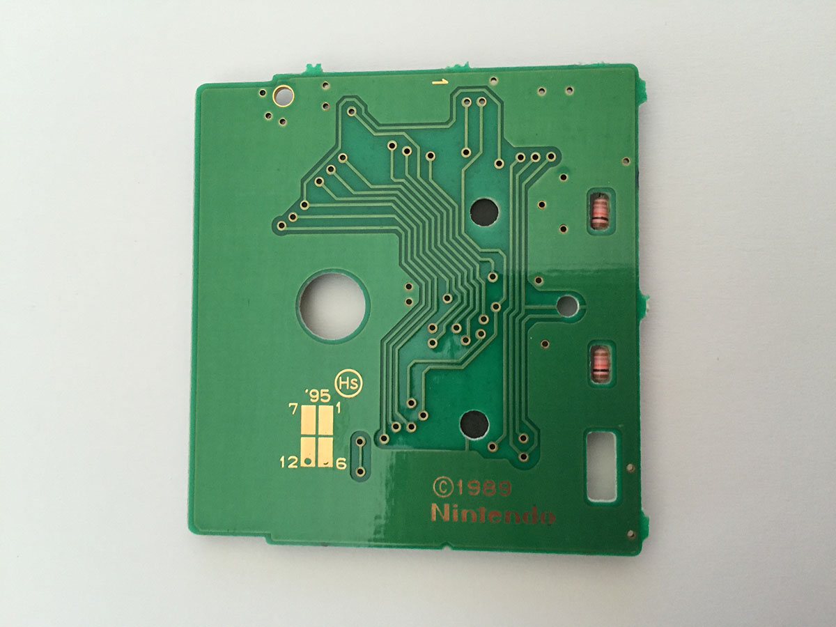 Worms UKV Back of the PCB