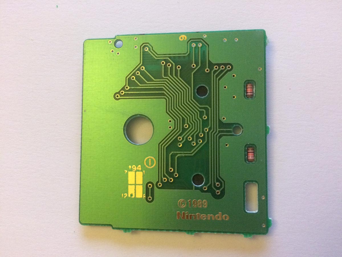 WWF Raw EUR Back of the PCB