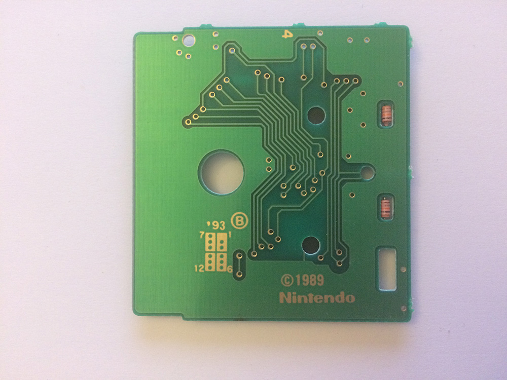 Battle of Olympus (the) ITA Back of the PCB