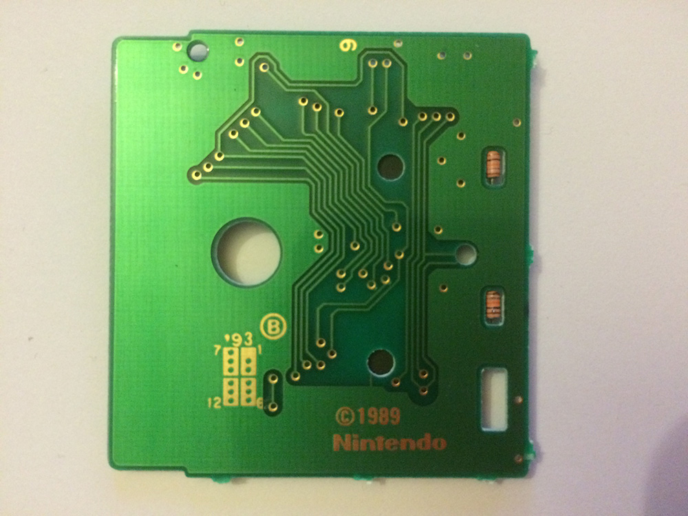 Battle of Olympus (the) NOE Back of the PCB