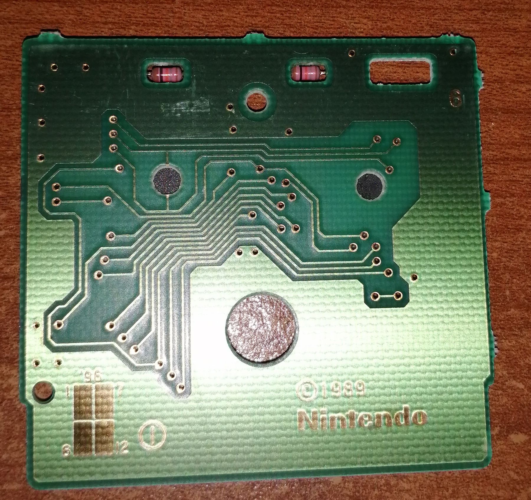 Super Hunchback FAH-1 Back of the PCB