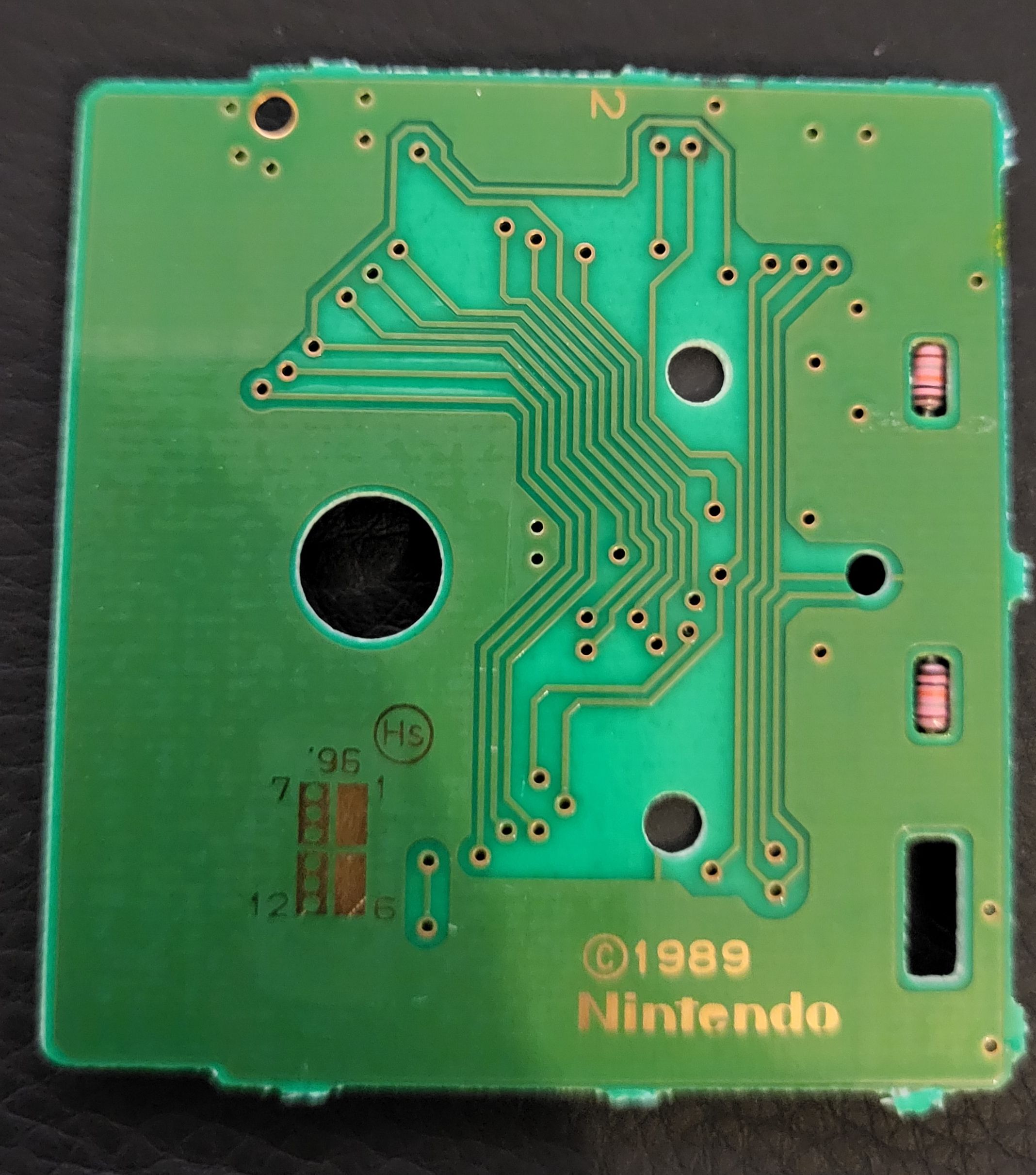 Indien dans la ville (Un) EUR-1 Back of the PCB