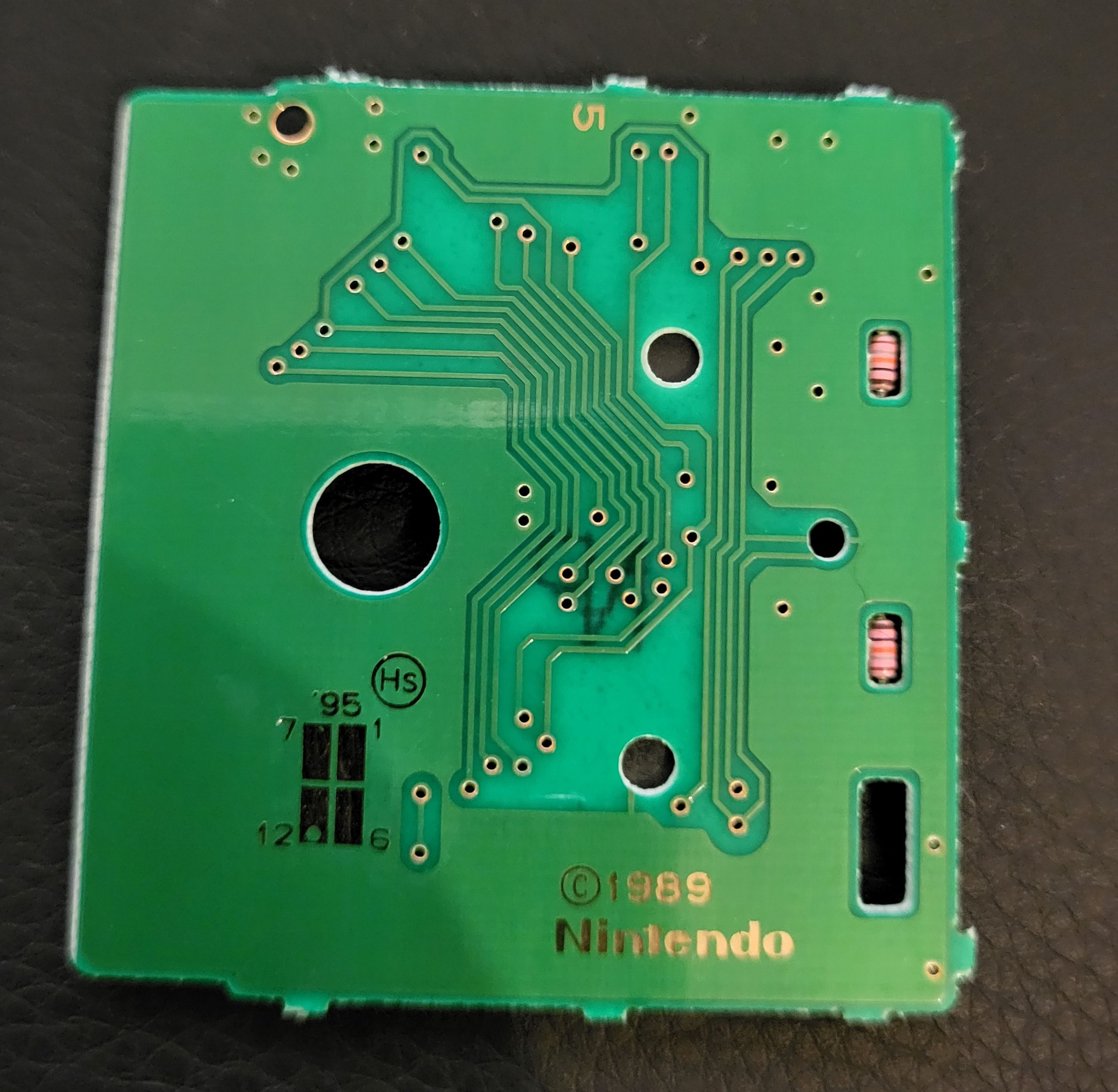 Spirou EUR Back of the PCB