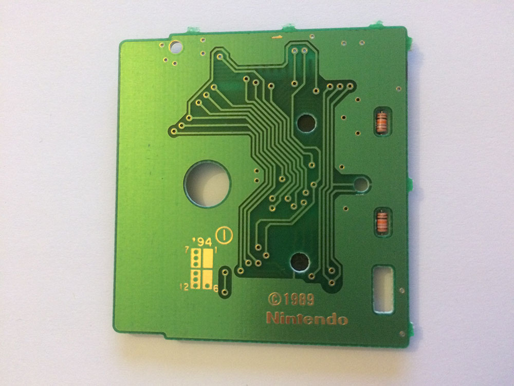 Jungle Book (Disney’s the) HOL Back of the PCB