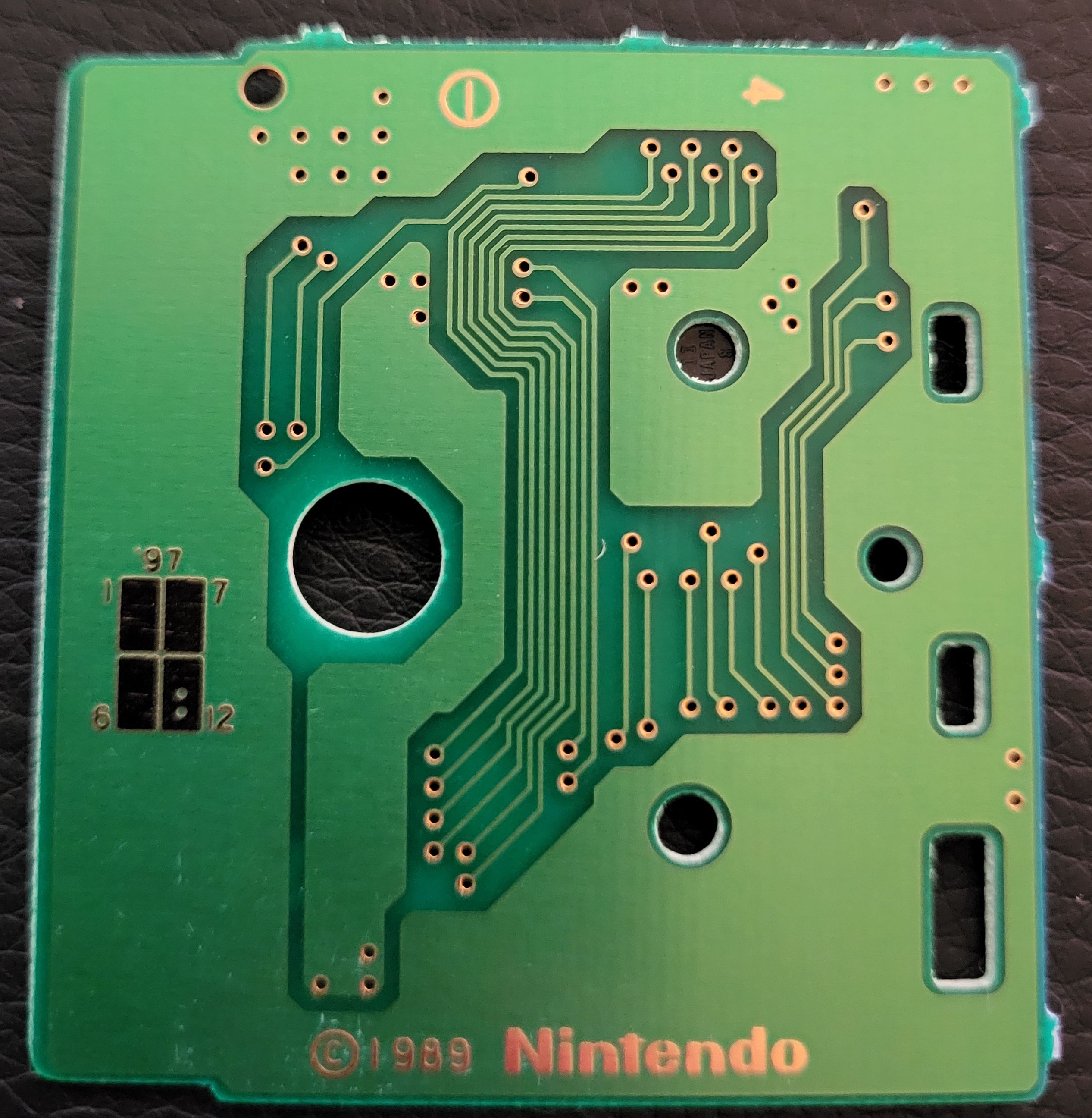 Dr. Mario USA-3 Back of the PCB