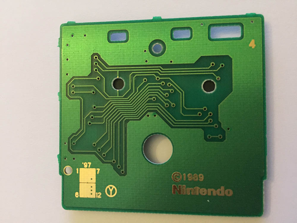 Alien Olympics: 2044AD UKV-1 Back of the PCB