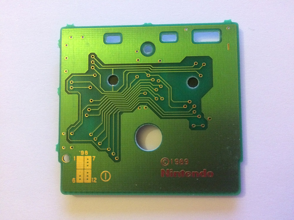 Aladdin (Disney's) NFAH Back of the PCB