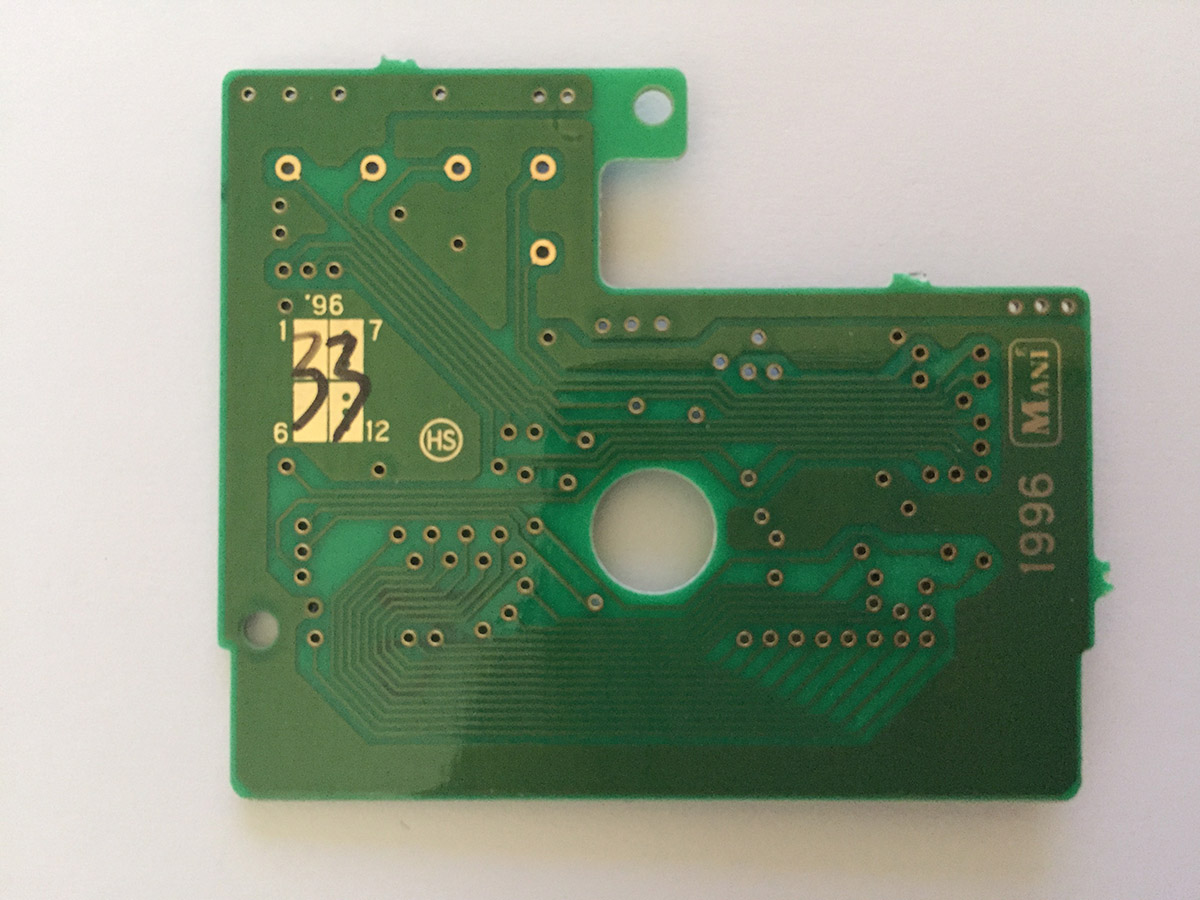 Carpenter Genzo - Robot Empire CHN Back of the PCB