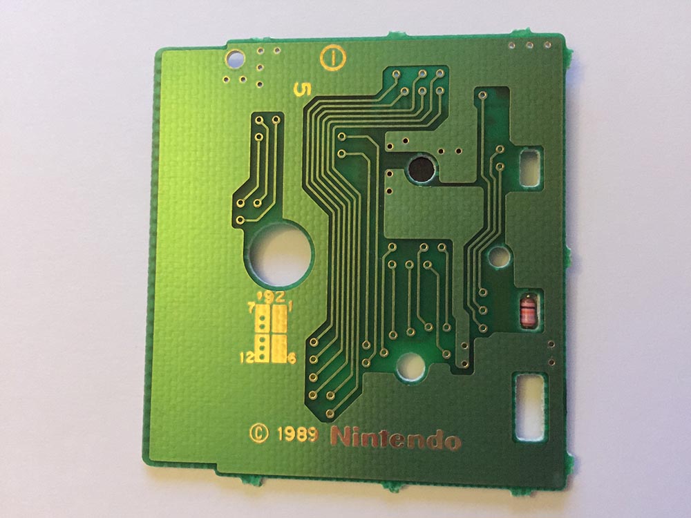 Bomb Jack ESP Back of the PCB