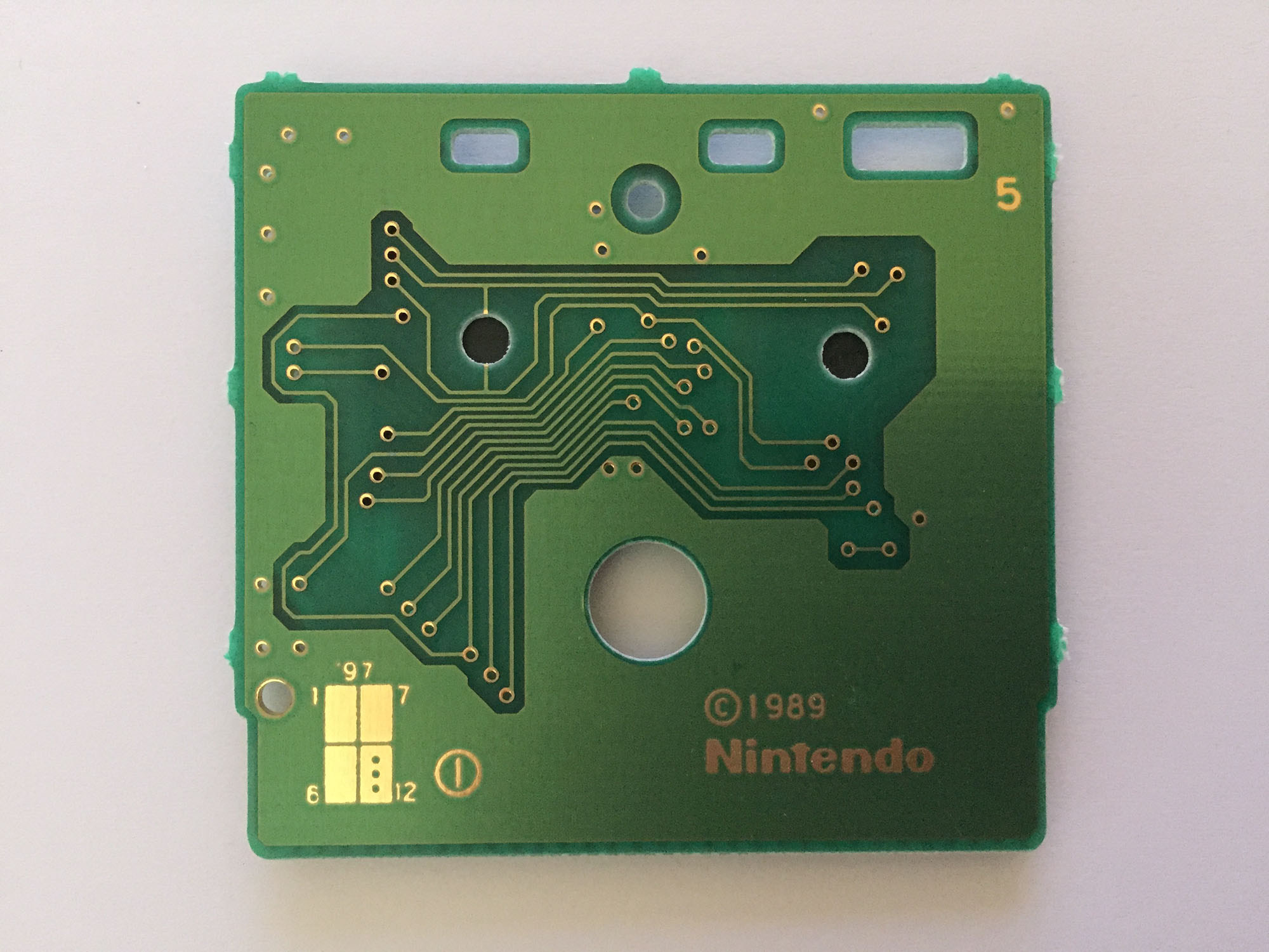 Jelly Boy UKV-1 Back of the PCB