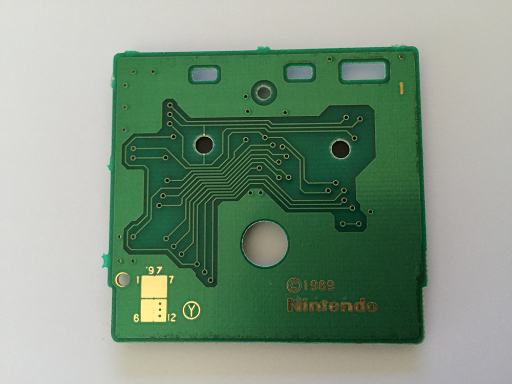 Le roi Lion (Disney) NFRA Back of the PCB