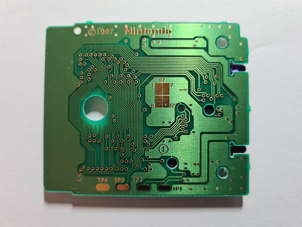 Pocket Bomber Man JPN Back of the PCB