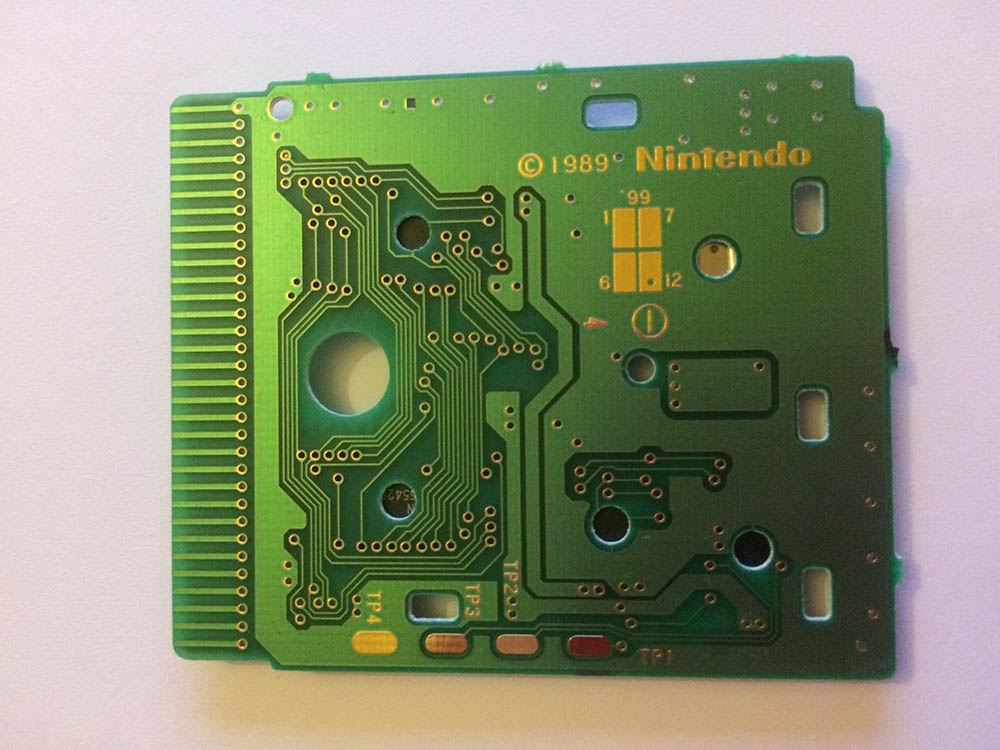 Kirby's Dream Land 2 NEU6 Back of the PCB