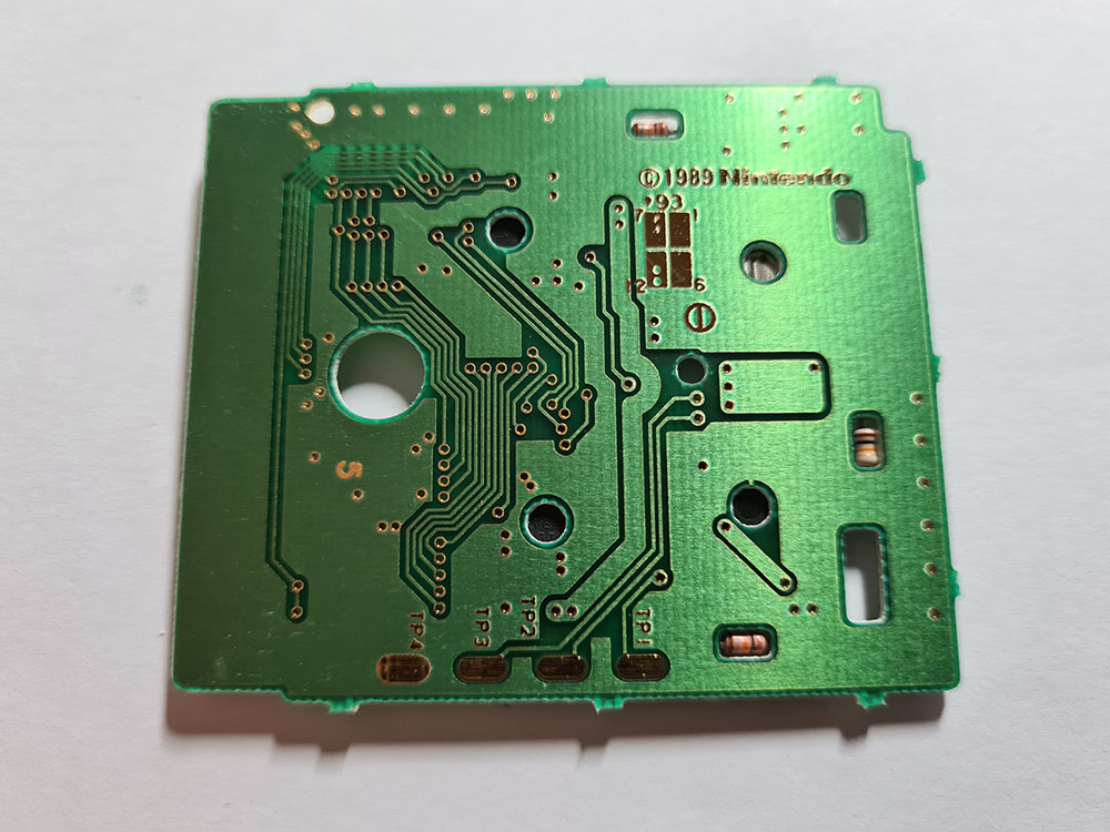 Kirby No Pinball JPN Back of the PCB