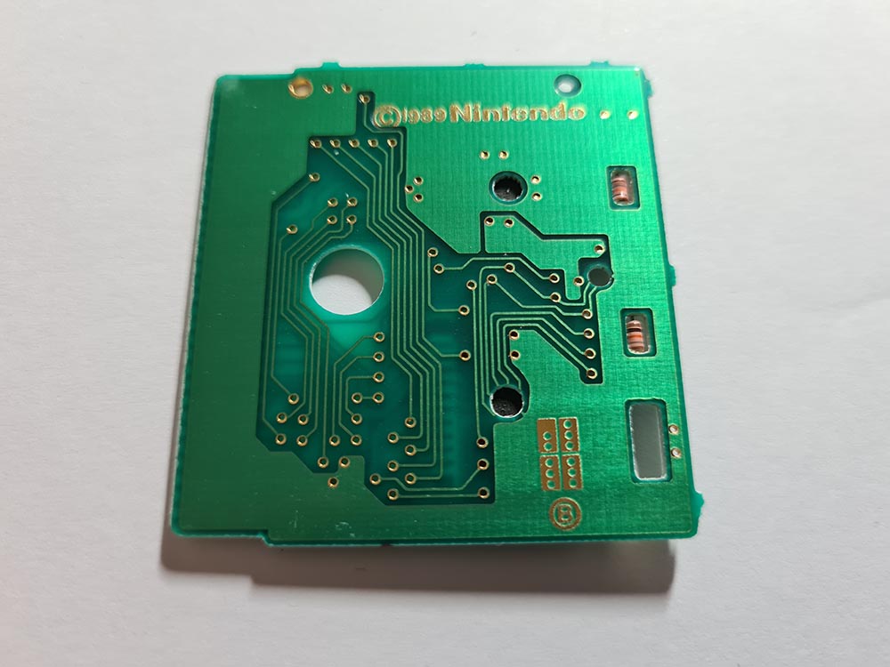 Mickey Mouse JPN Back of the PCB