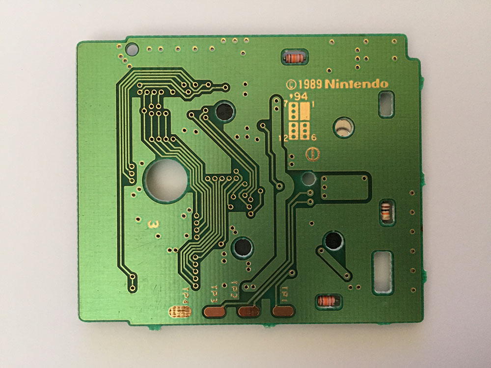 Konami Golf UKV Back of the PCB