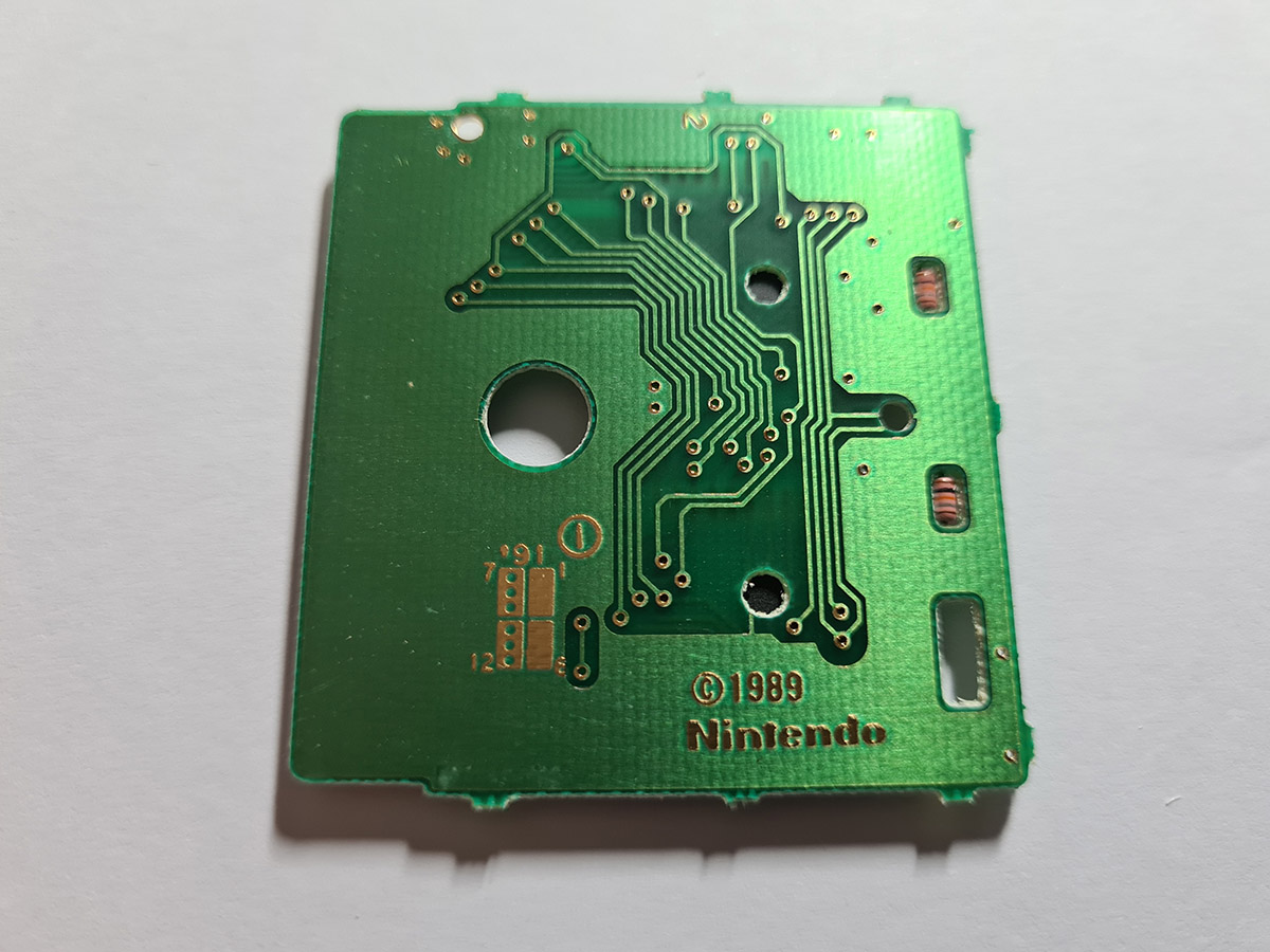 Tiny Toon Adventures JPN Back of the PCB