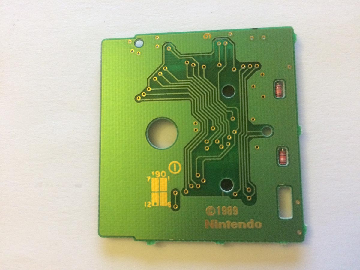 Bubble Bobble JPN Back of the PCB