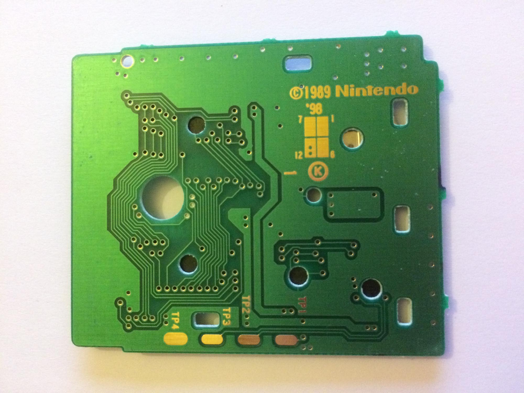 Donkey Kong Land 2 NFAH Back of the PCB