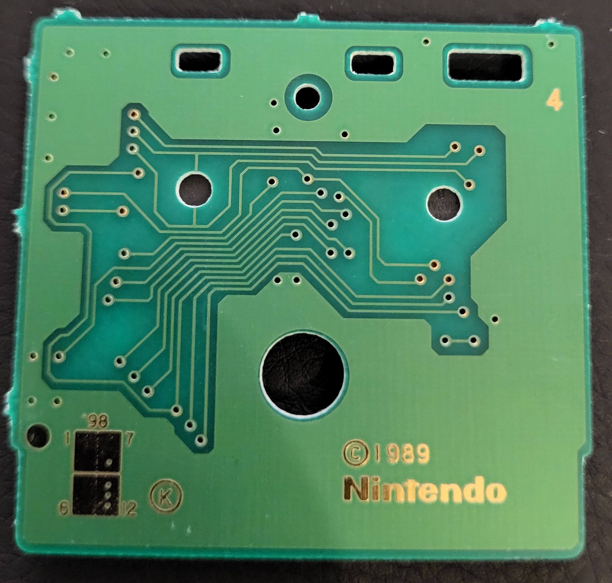 Street Fighter II NFAH Back of the PCB