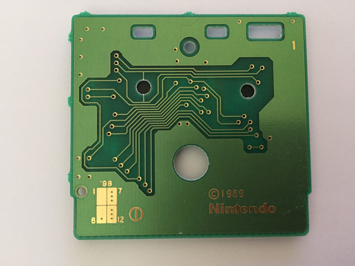 Duck Tales (Disney's) AUS-1 Back of the PCB