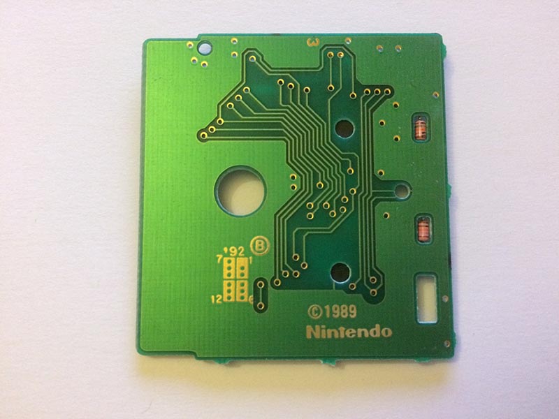 Bubble Bobble USA Back of the PCB