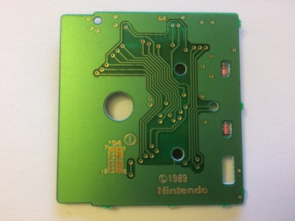 Bubble Bobble Part 2 NOE Back of the PCB