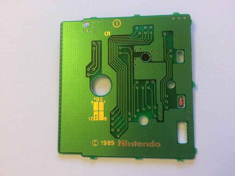 Bubble Ghost ESP Back of the PCB