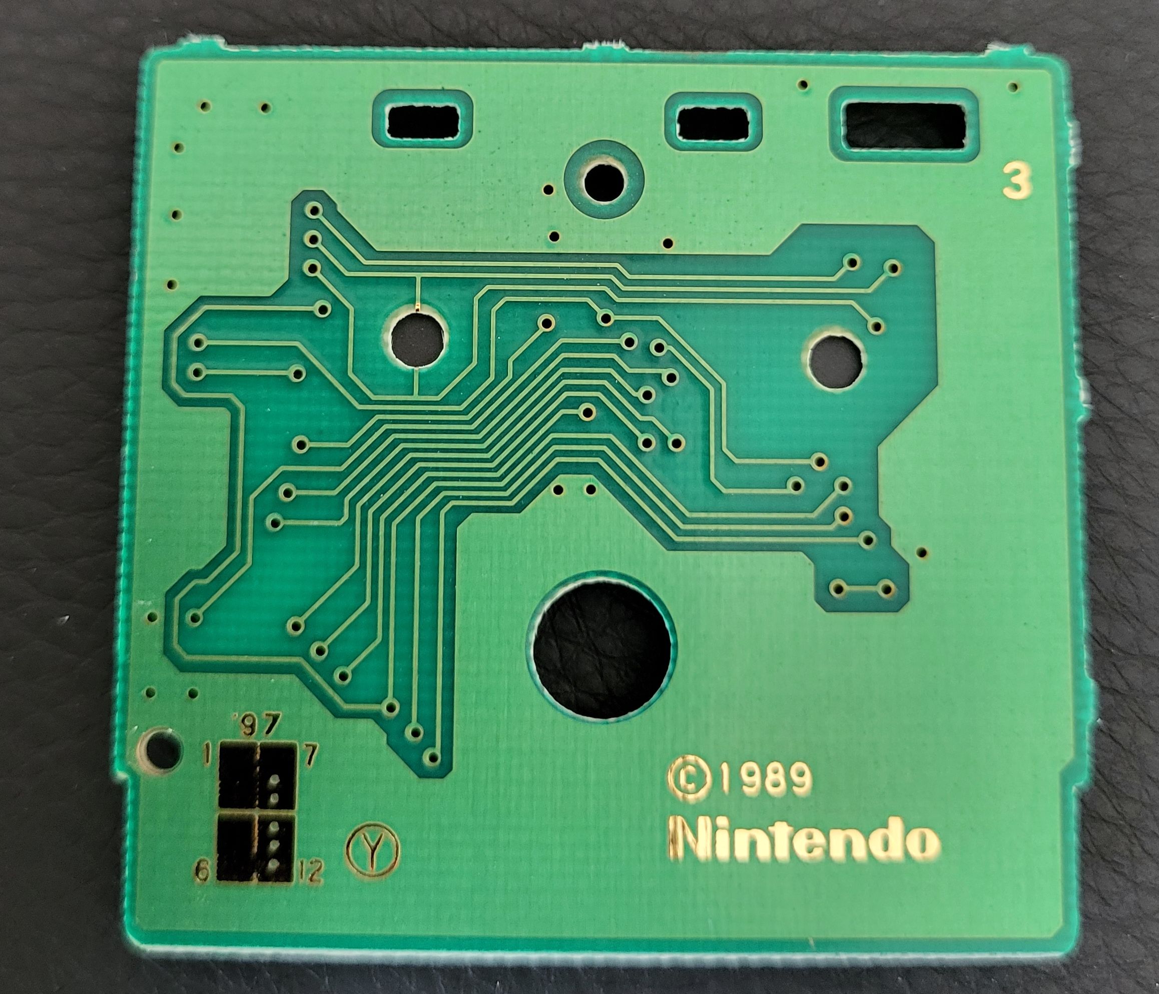 Street Fighter II FAH-2 Back of the PCB