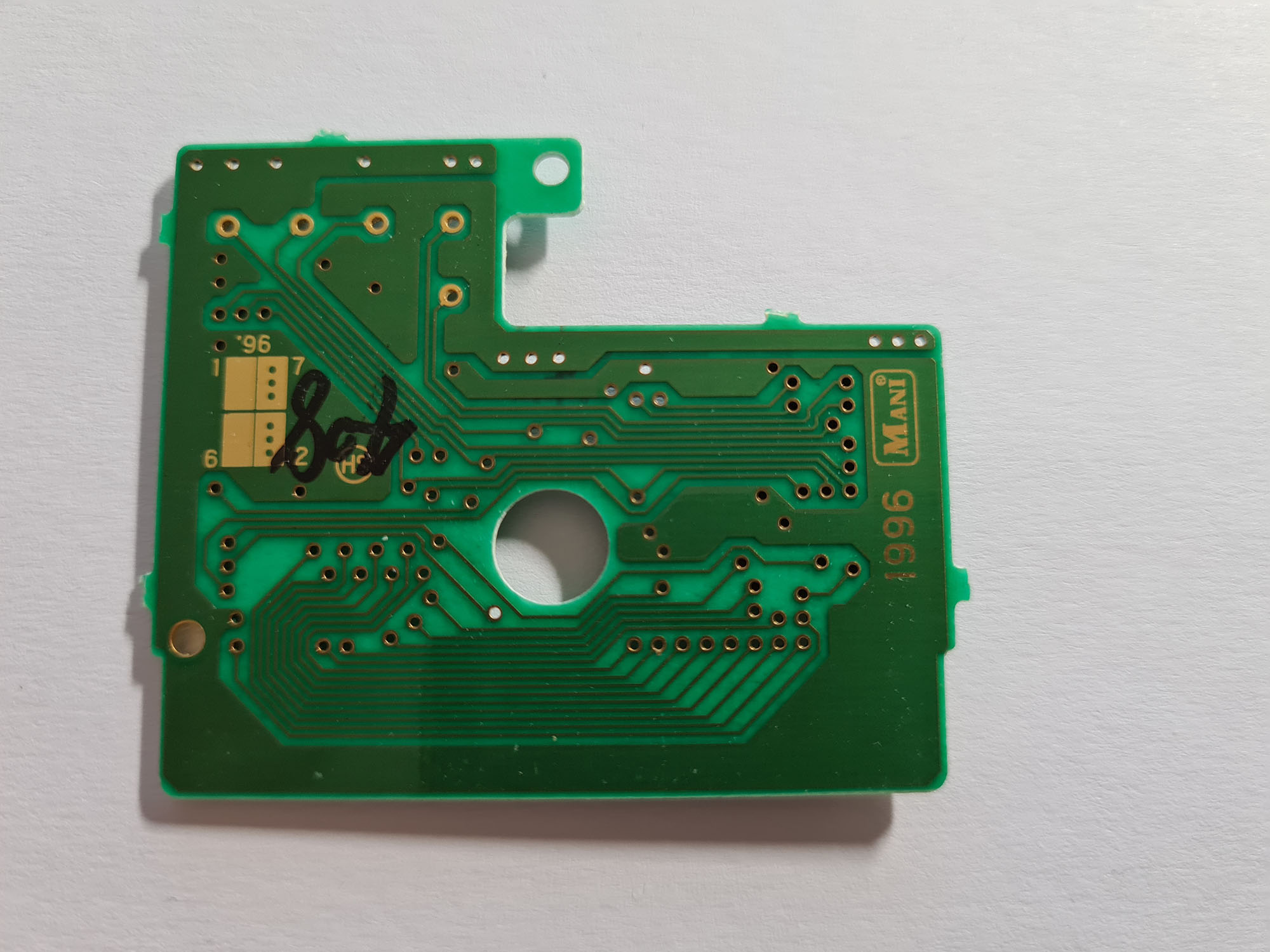 SD Flying Dragon Cuff CHN Back of the PCB