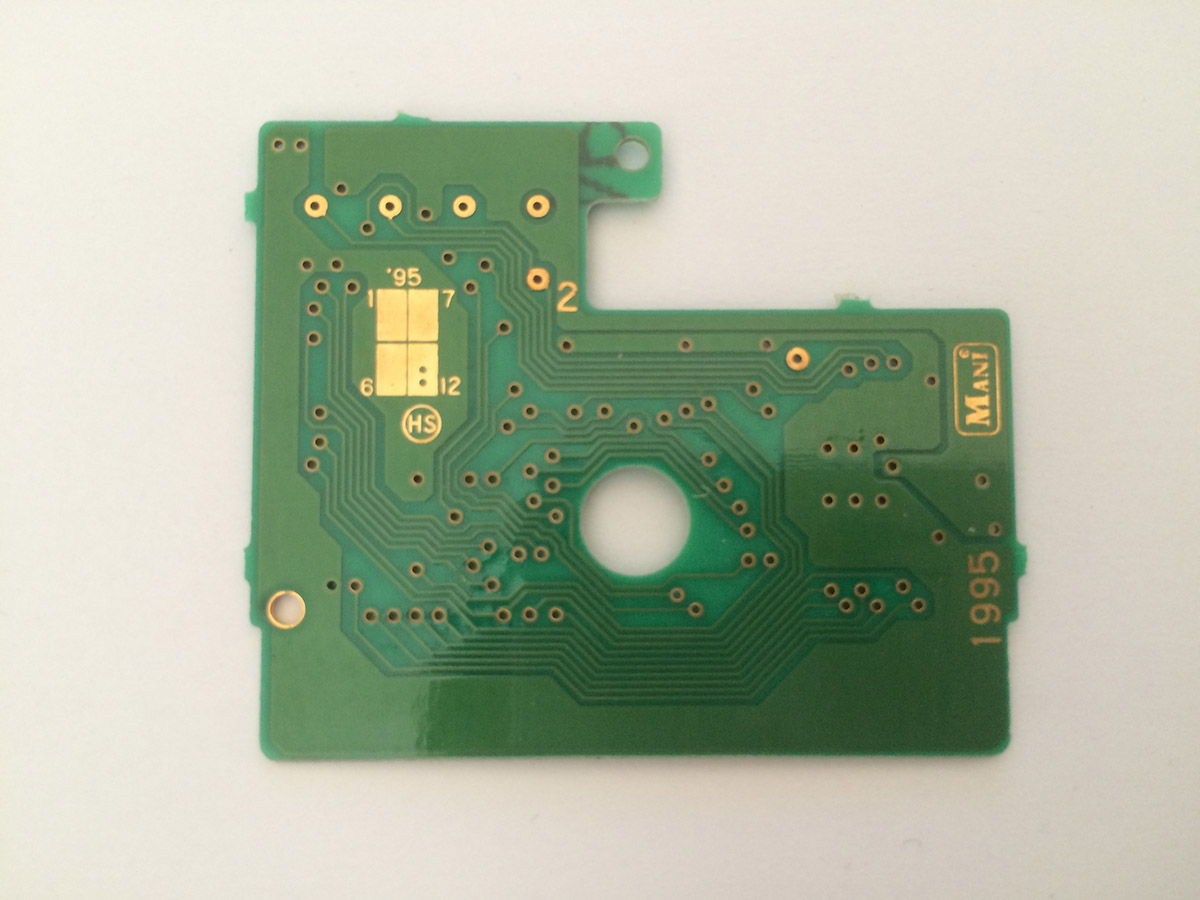 4 in 1 Taito CHN Back of the PCB