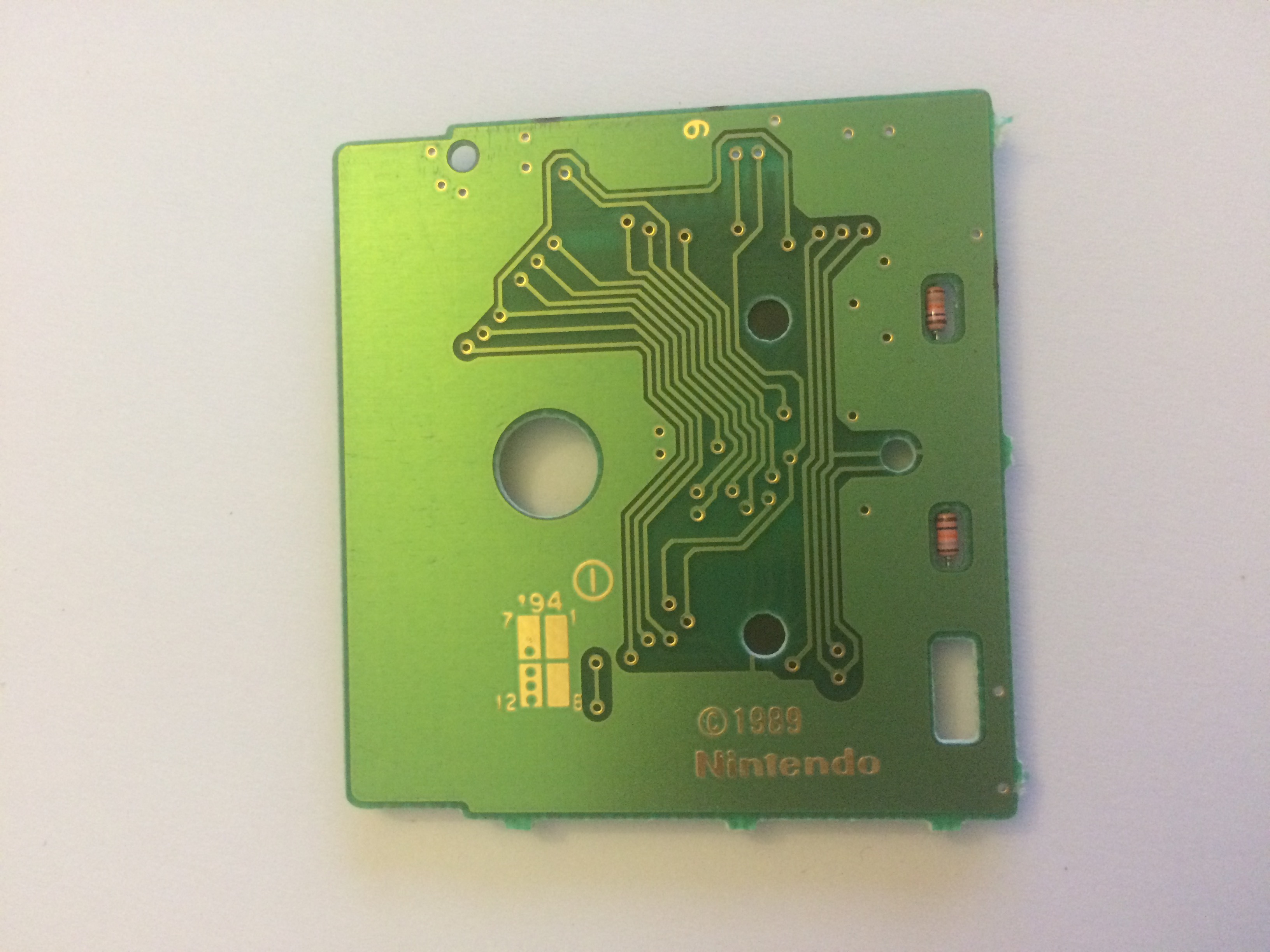 Probotector 2 EUR Back of the PCB