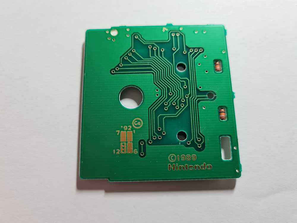 GB Genjin JPN Back of the PCB