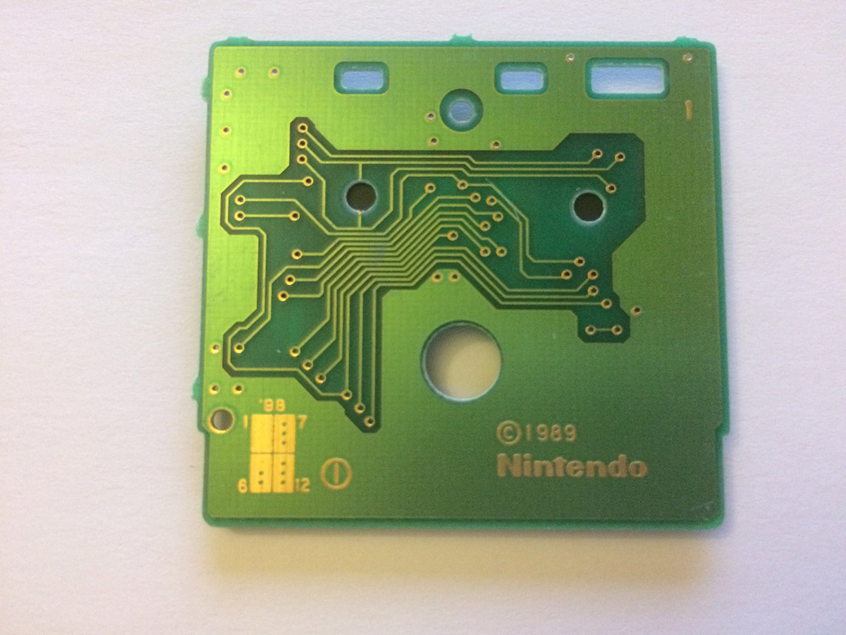 Duck Tales (Disney's) NFAH Back of the PCB