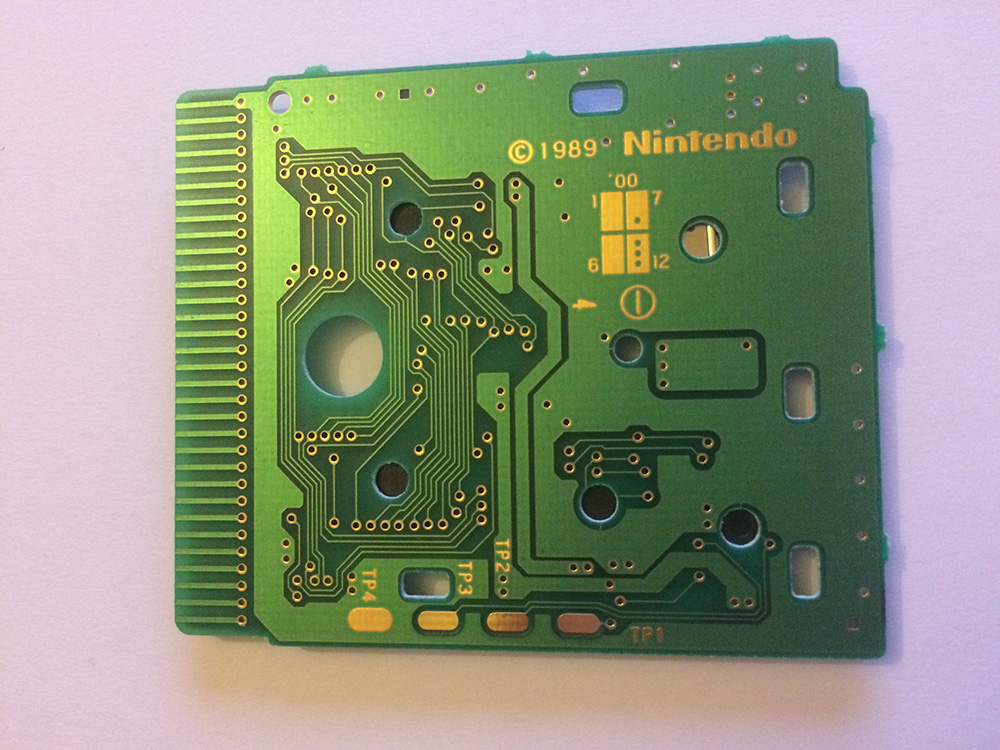 Final Fantasy Legend III USA-2 Back of the PCB