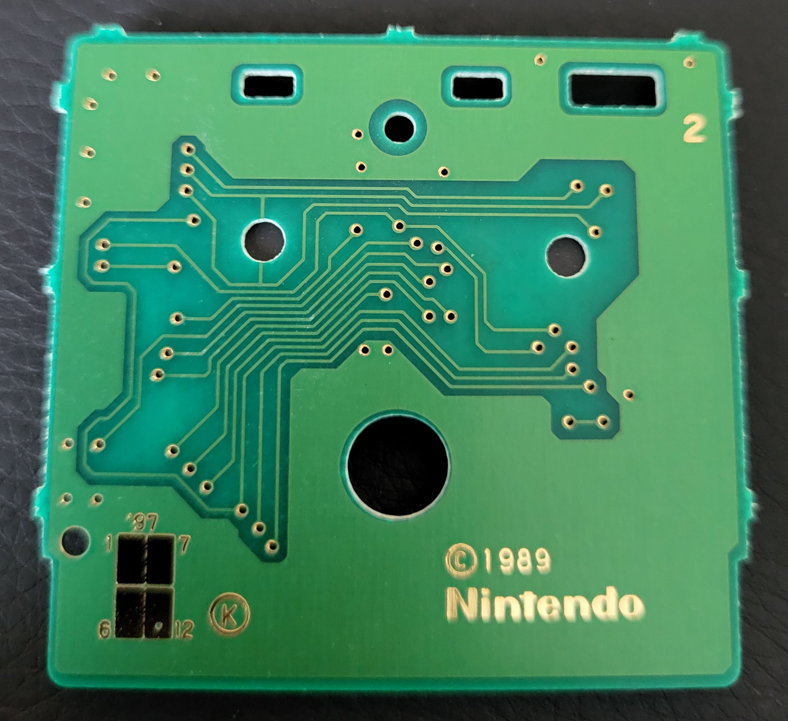 Smurfs' Nightmare (the) EUR Back of the PCB