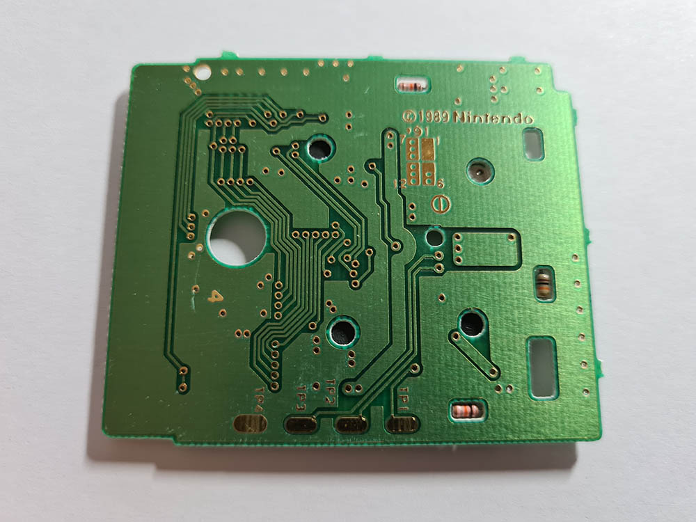 Seiken Densetsu Final Fantasy Gaiden JPN Back of the PCB