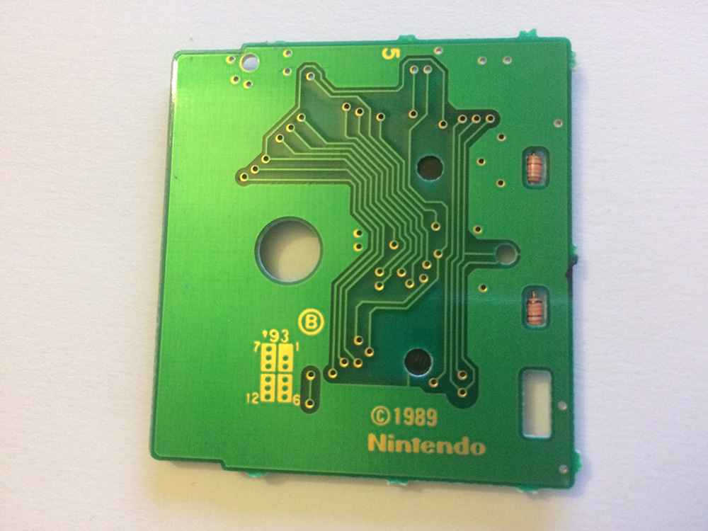 Milon no Meikyû Kumikyoku JPN Back of the PCB