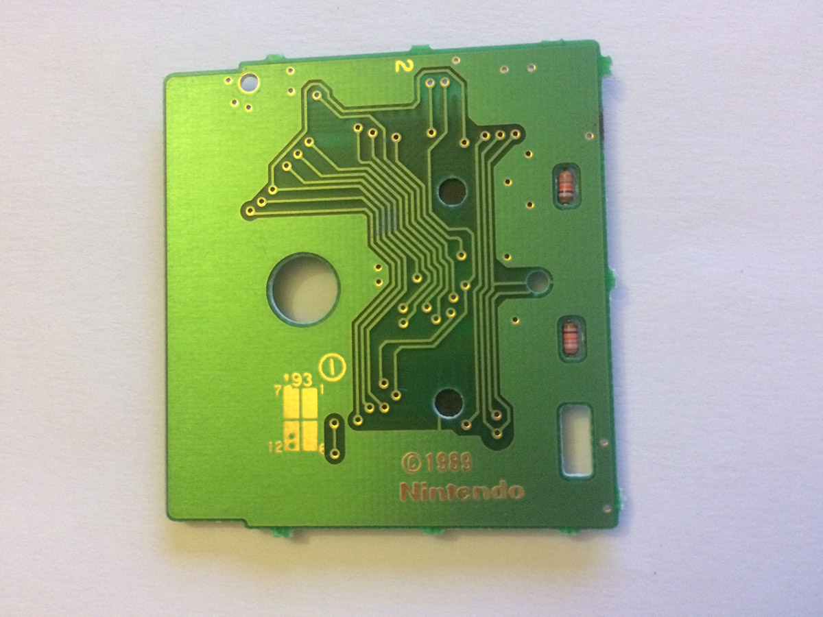 Duck Tales 2 JPN Back of the PCB