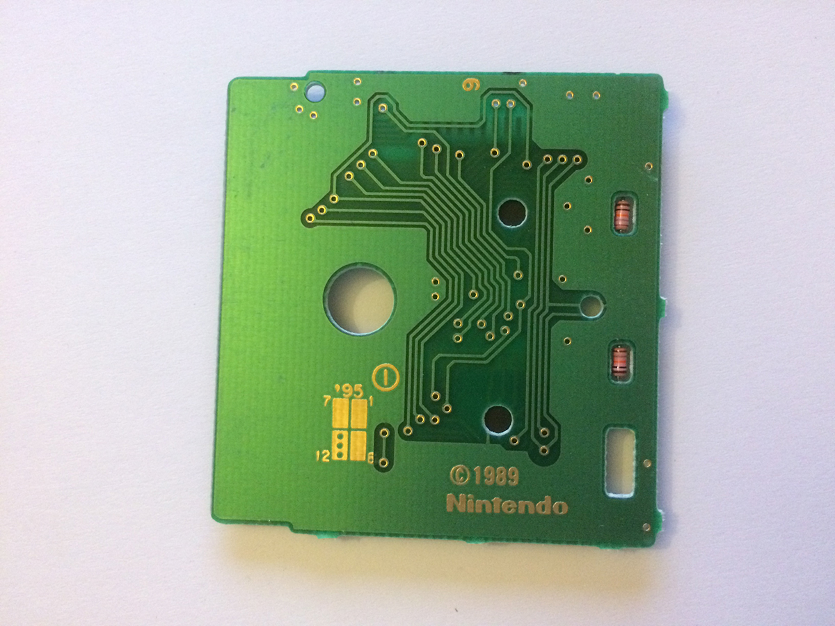 Monster Truck wars EUR-1 Back of the PCB